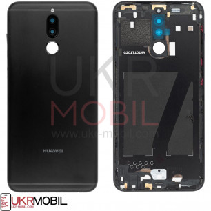 Задняя крышка Huawei Mate 10 Lite, Nova 2i (RNE-L01, L02, L03, RNE-L21, L22, L23), Graphite Black