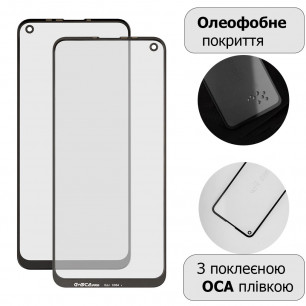 Стекло дисплея Tecno Camon 15 (CD7), Camon 15 Air, Spark 5, Spark 5 Pro (KD7), с OCA пленкой, Original
