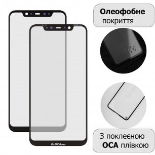 Стекло дисплея Xiaomi Mi 8, с OCA пленкой, Original