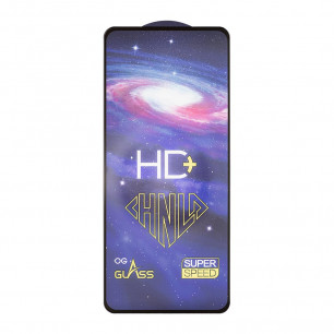 Защитное стекло Tecno Camon 18 (CH6n), Pro-Flexi HD Full Glue, Black
