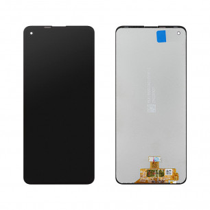 Дисплей Samsung A217 Galaxy A21s, с тачскрином, High Quality, Black