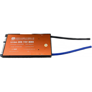 Плата BMS DaLy, Li-ion, 72V, 20S, 60A, (симетрия, влагозащитная, с балансиром)