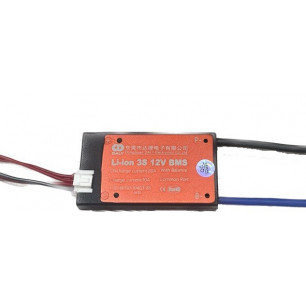 Плата BMS DaLy, Li-ion, 12V, 3S, 20A, (симетрия, влагозащитная, с балансиром)