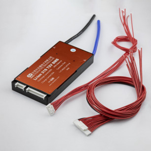Плата BMS DaLy, Li-ion, 72V, 21S, 60A, (симетрия, влагозащитная, с балансиром)