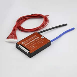 Плата BMS DaLy, Li-ion, 60V, 17S, 60A, (симетрия, влагозащитная, с балансиром)