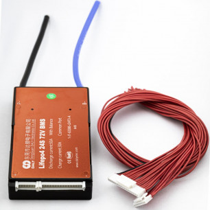 Плата BMS DaLy, LiFePo4, 72V, 24S, 60A, (симетрия, влагозащитная, с балансиром)