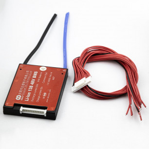 Плата BMS DaLy, Li-ion, 48V, 13S, 30A, (симетрия, влагозащитная, с балансиром)