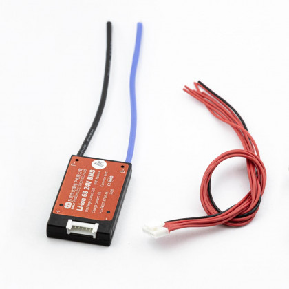 Плата BMS DaLy, Li-ion, 24V, 6S, 20A, (симетрия, влагозащитная, с балансиром) - ukr-mobil.com