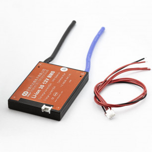 Плата BMS DaLy, Li-ion, 12V, 3S, 60A, (симетрия, влагозащитная, с балансиром)