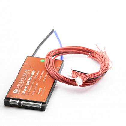 Плата BMS DaLy, LiFePo4, 60V, 20S, 30A, (симетрия, влагозащитная, с балансиром) - ukr-mobil.com