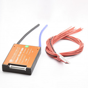 Плата BMS DaLy, LiFePo4, 48V, 15S, 50A, (симетрия, влагозащитная, с балансиром)