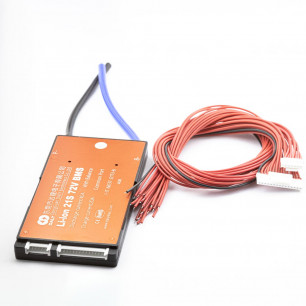 Плата BMS DaLy, Li-ion, 72V, 21S, 40A, (симетрия, влагозащитная, с балансиром)