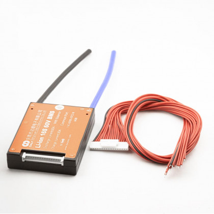Плата BMS DaLy, Li-ion, 60V, 16S, 60A, (симетрия, влагозащитная, с балансиром) - ukr-mobil.com