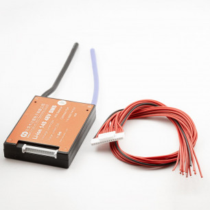 Плата BMS DaLy, Li-ion, 48V, 14S, 50A, (симетрия, влагозащитная, с балансиром)