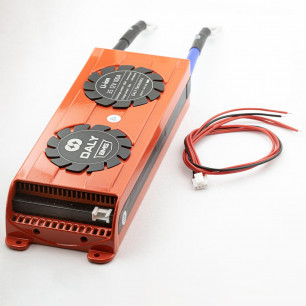 Плата BMS DaLy, Li-ion, 12V, 3S, 100A, с вентилятором, (симетрия, влагозащитная, с балансиром)