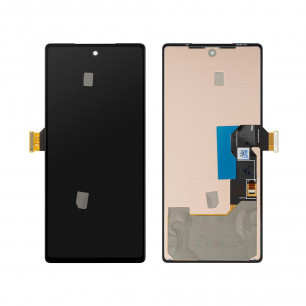 Дисплей Google Pixel 6A, с тачскрином, Original, Black