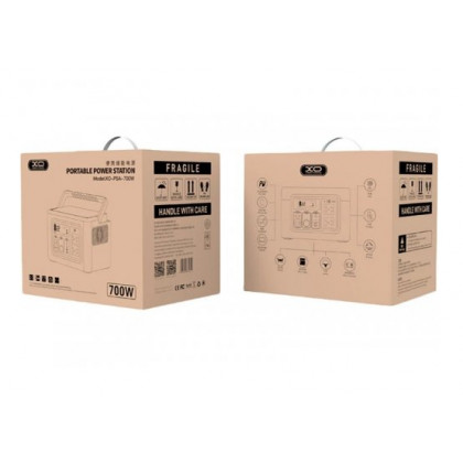 Портативная зарядная станция XO PSA-700, 614 Wh, Li-ion, фото № 4 - ukr-mobil.com