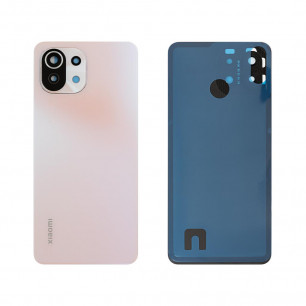 Задняя крышка Xiaomi Mi 11 Lite, со стеклом камеры, Original PRC, Pink