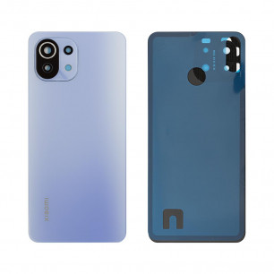 Задняя крышка Xiaomi Mi 11 Lite, со стеклом камеры, Original PRC, Blue