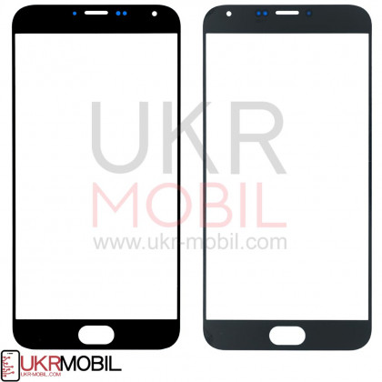 Стекло дисплея Meizu MX5 M575, MX5e, MX5e Lite, Black - ukr-mobil.com