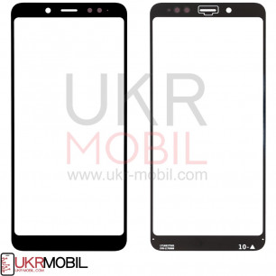 Стекло дисплея Xiaomi Redmi Note 5, Redmi Note 5 Pro, Black