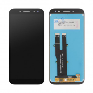 Дисплей Nokia C1 Plus, с тачскрином, High Quality, Black