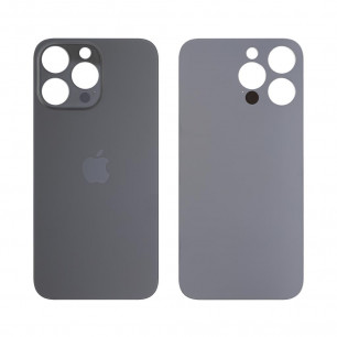 Задняя крышка Apple iPhone 14 Pro Max, большой вырез под камеру, Original, Space Black