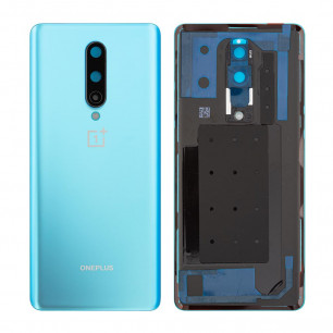 Задняя крышка OnePlus 8 (IN2013, IN2017, IN2010, IN2019), со стеклом камеры, Original, Glacial Green