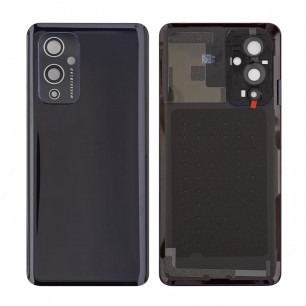 Задняя крышка OnePlus 9 (LE2113, LE2111, LE2110), со стеклом камеры, Original, Astral Black