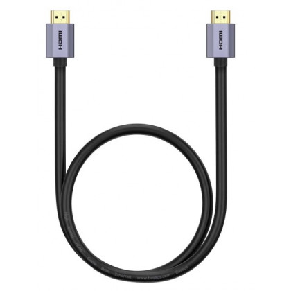 Кабель Baseus High Definition Series (WKGQ020001), HDMI to HDMI, 4K 60Hz, 1m, Black, фото № 1 - ukr-mobil.com