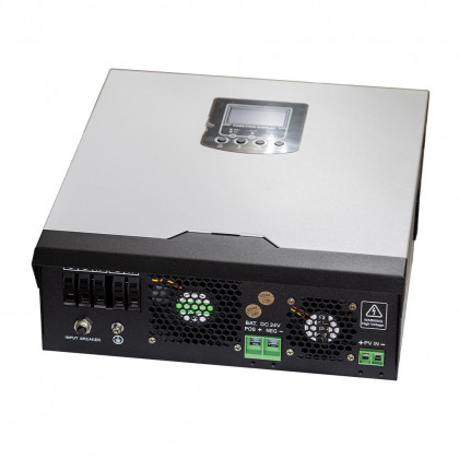 Инвертор солнечный, гибридный, с чистой синусоидой, 3000 W, 24V - 220V, фото № 4 - ukr-mobil.com