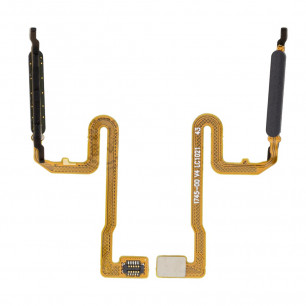 Шлейф Xiaomi Redmi Note 10 Pro, со сканером отпечатка пальца, Original, Black