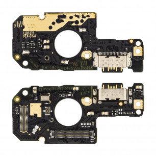 Шлейф Xiaomi Redmi Note 11, Redmi Note 11S, Redmi Note 12s, Poco M4 Pro 4G, нижняя плата с разъемом зарядки, микрофоном, Original PRC