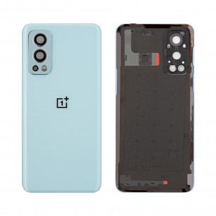Задняя крышка OnePlus Nord 2 (DN2103, DN2101), со стеклом камеры, Original, Blue Haze