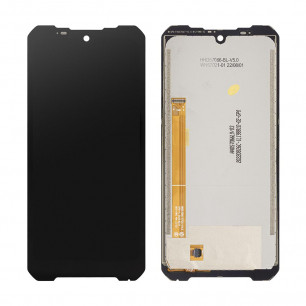 Дисплей Doogee S58 Pro, с тачскрином, Original, Black