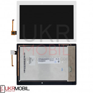 Дисплей Lenovo Tab 2 A10-70F, A10-70L с тачскрином White