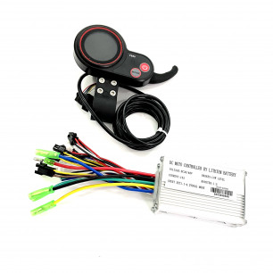 Комплект с контроллером и LCD дисплеем 36V-48V 15A 350W