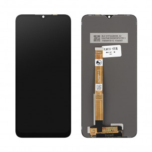 Дисплей Realme C21Y, Realme C25Y, с тачскрином, High Quality, Black