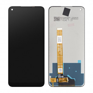 Дисплей Oppo A52, A72, A92, с тачскрином, High Quality, Black