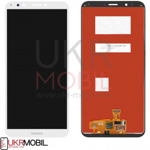Дисплей Huawei Y7 2018, Y7 Prime 2018 (LDN-LX1), Honor 7C Pro (LND-L29), Nova 2 Lite, Enjoy 8, с тачскрином, High Quality, White