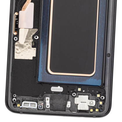 Дисплей Samsung G965 Galaxy S9 Plus, с тачскрином, рамкой, OLED, Black, фото № 2 - ukr-mobil.com