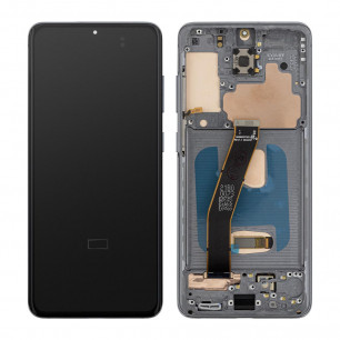 Дисплей Samsung G980 Galaxy S20, с тачскрином, рамкой, OLED, Black