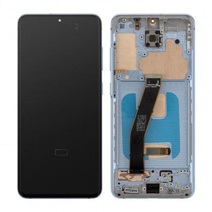 Дисплей Samsung G980 Galaxy S20, с тачскрином, рамкой, OLED, Blue, фото № 1 - ukr-mobil.com