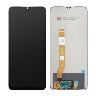 Дисплей Realme C35, с тачскрином, High Quality, Black
