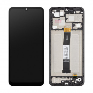Дисплей Xiaomi Redmi 12C, с тачскрином, с рамкой, Original PRC, Black