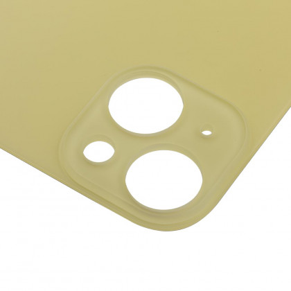 Задняя крышка Apple iPhone 14 Plus, большой вырез под камеру, High Quality, Yellow, фото № 2 - ukr-mobil.com