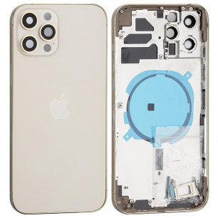 Корпус Apple iPhone 12 Pro Max, в сборе, High Quality, Gold