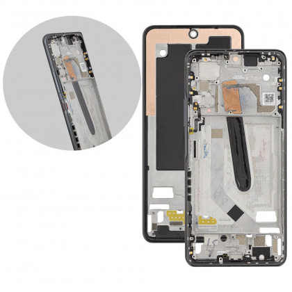 Рамка дисплея Xiaomi Mi 11i, Black, фото № 1 - ukr-mobil.com