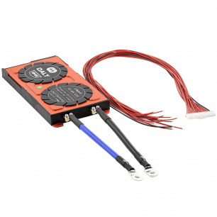 Плата BMS DaLy, LiFePo4, 48V, 16S, 120A, (симетрия, влагозащитная, с балансиром)