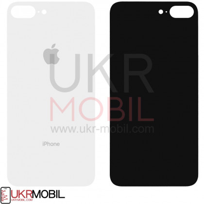 Задняя крышка Apple iPhone 8 Plus, большой вырез под камеру, White, фото № 2 - ukr-mobil.com